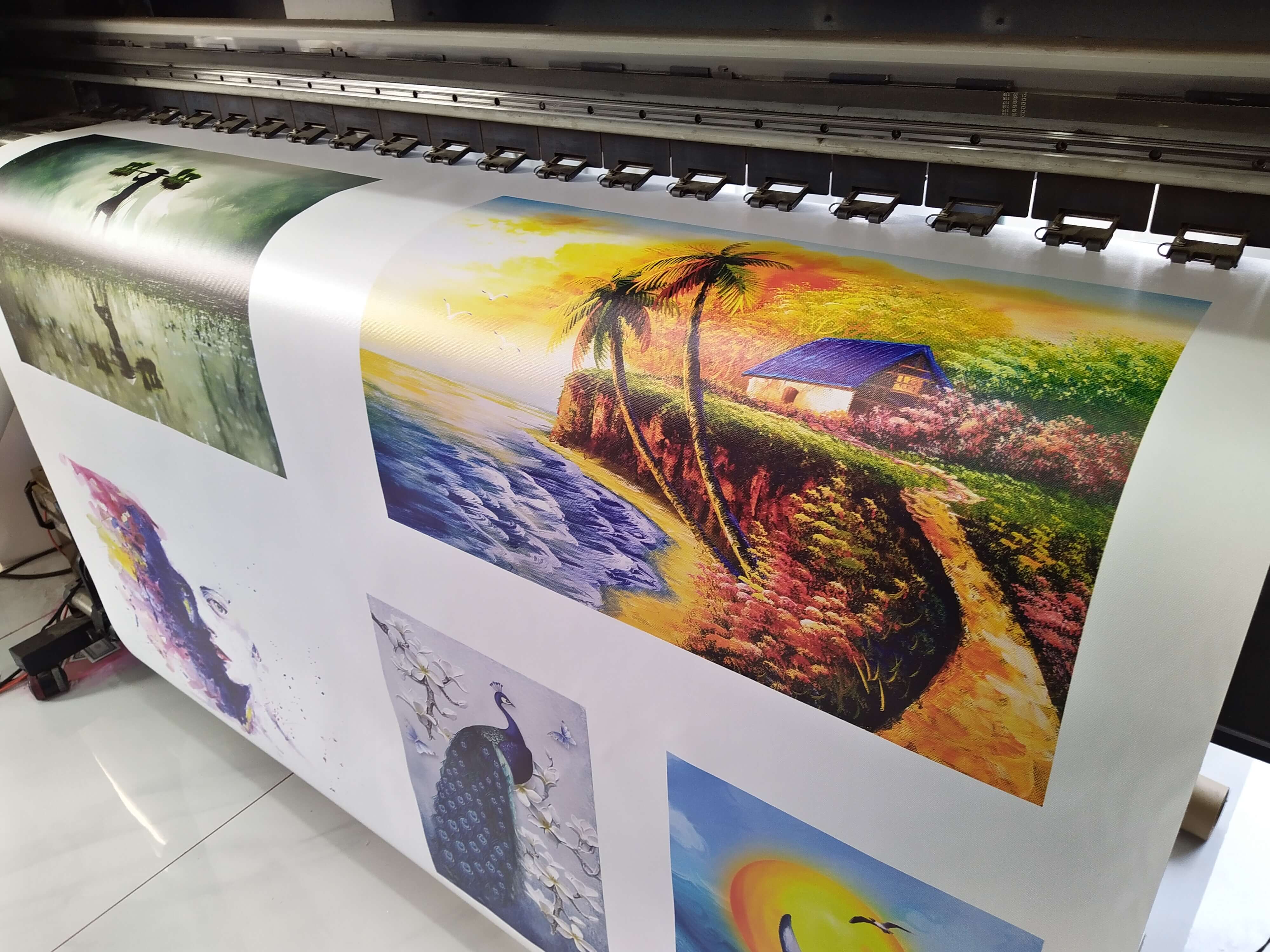 Máy in tranh mực nước